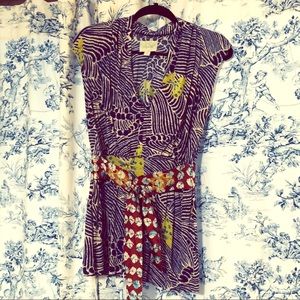 Colorful and cute Anthropologie top